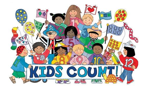 Kids Count, watercolor illustration by Teresa Walsh